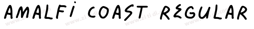 Amalfi Coast Regular字体转换 Amalfi Coast Regular字体转换